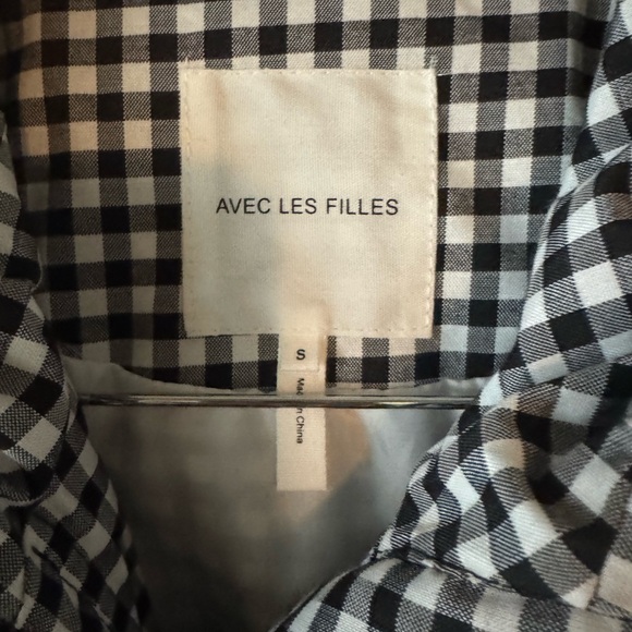 Anthropologie | Avec Les Filles Gingham Utility Jacket | S - Picture 7 of 11